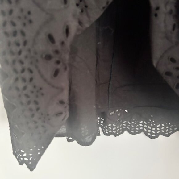 LOFT Eyelet Swing Dress L - Picture 8 of 9